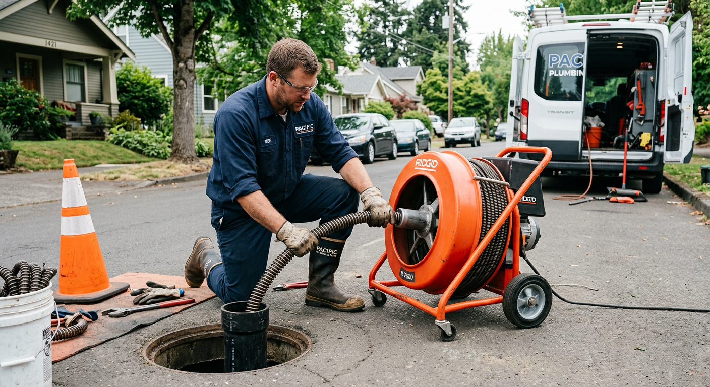 Dégorgement de canalisation principale enterrée à Élancourt
